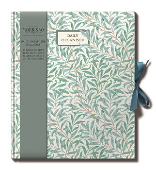 William Morris : Skrivhörnan Grön - Daily Organiser - Håll ordning på dagarna!