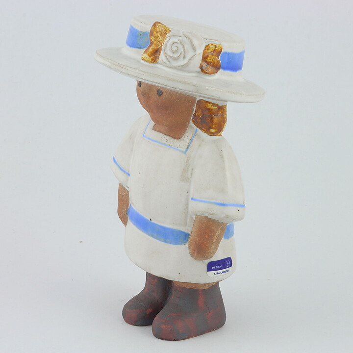 Lisa Larson (Sekelskifte 1973)  Charming Girl Sigrid 15 cm