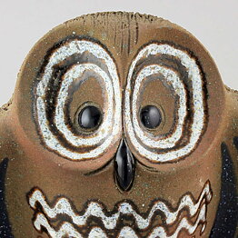 トーマス・ヘルストローム  フクロウ  Owl  (16cm)  1978年