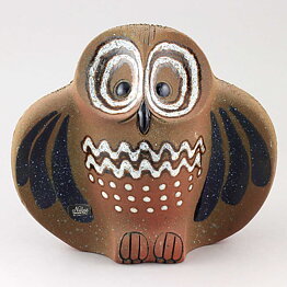 トーマス・ヘルストローム  フクロウ  Owl  (16cm)  1978年