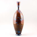 Isak Isaksson (2020) Unique Vase with Red and Blue Crystalline Glaze 32 cm