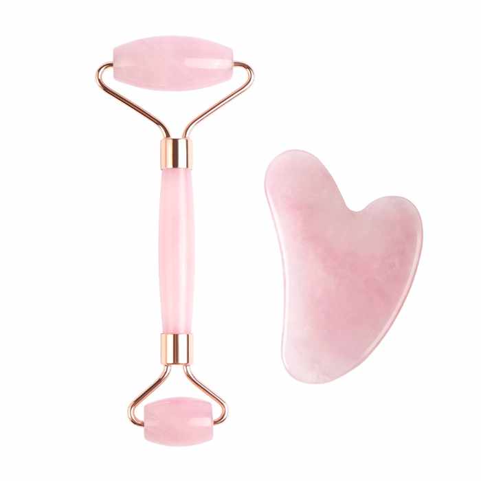 Gua Sha massage kit Avancerad - Rosa