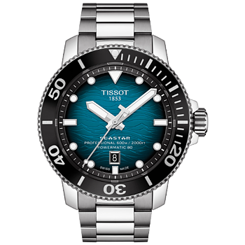 Tissot T120.607.11.041.00 Tissot Seastar 2000 Professional Powermatic 80 46 grön