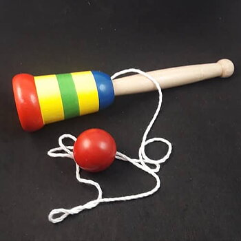 Fånga bollen, Toys pure, träleksak /