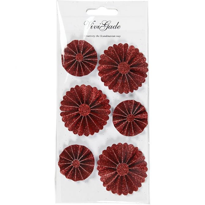 Rosetter Röd 6-pack - 2