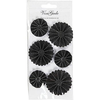 Rosetter Svart 6-pack