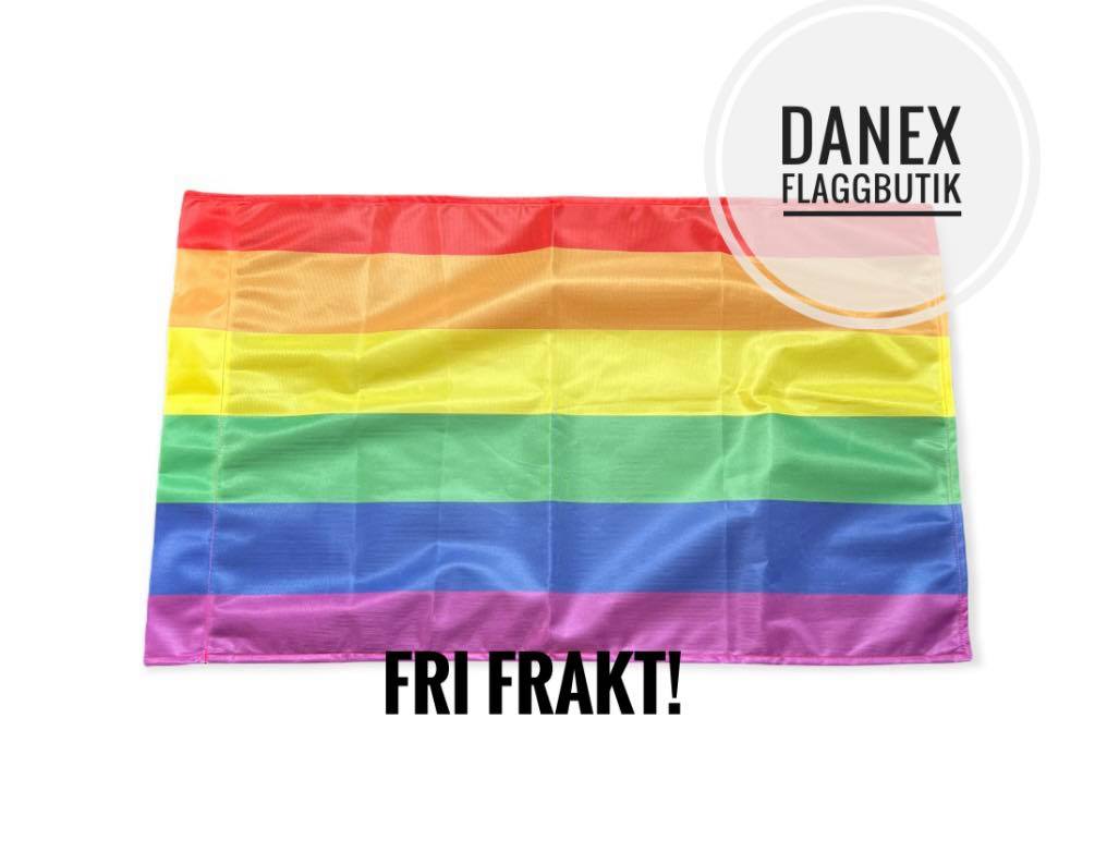 Prideflagga 78x49cm 