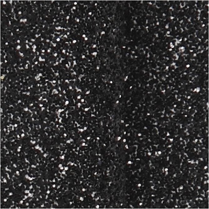 Glittrande rosetter Svart  4-pack - 3