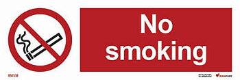 Prohibition sign (PSS) "No smoking" - IMPA 33.8530
