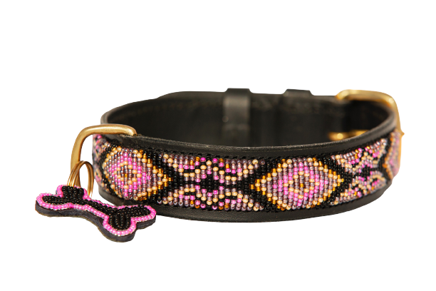 Zinj halsband Ombima Pink