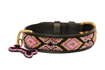 Zinj halsband Ombima Pink