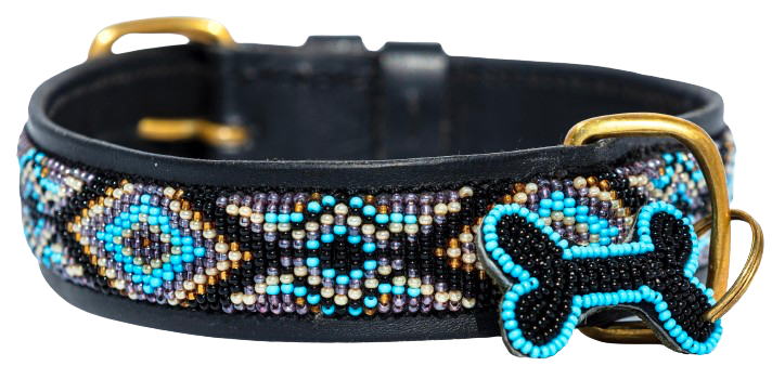 Zinj halsband Ombima Turquoise