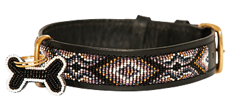 Zinj halsband Ombima Black