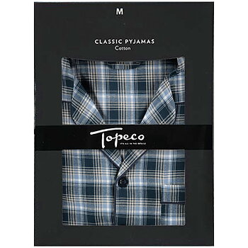 Pyjamas lång ärm Flanell från TOPECO
