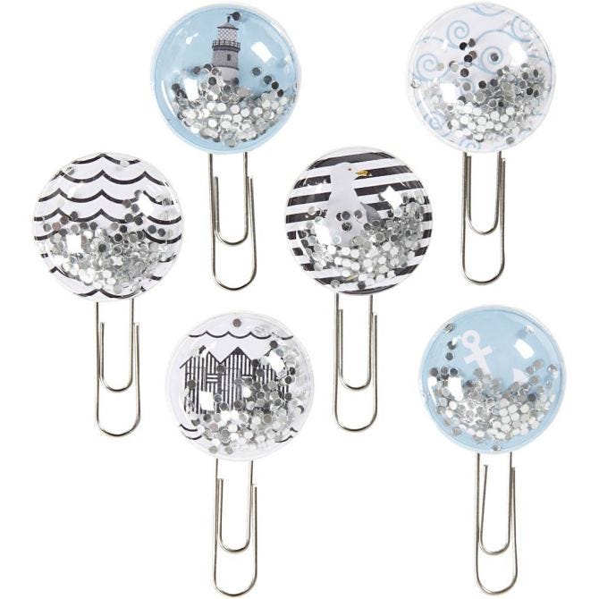Shaker clips 6-pack