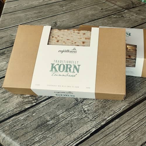 Tunnbröd korn, korntunnbröd, 425 g - 2