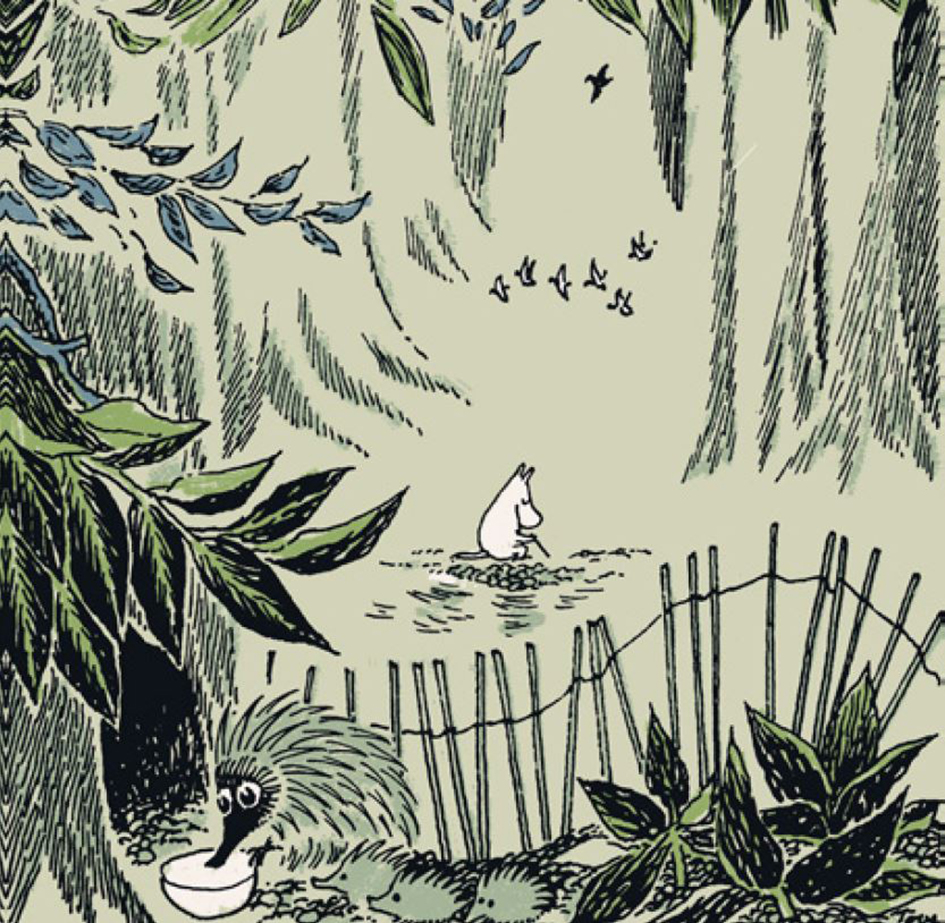 Moomin Napkins - Missing you - Green - 2