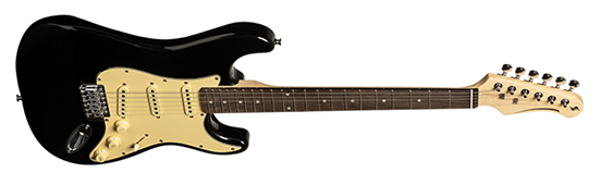 Std Serie-S 30 Elgitarr Svart - 2