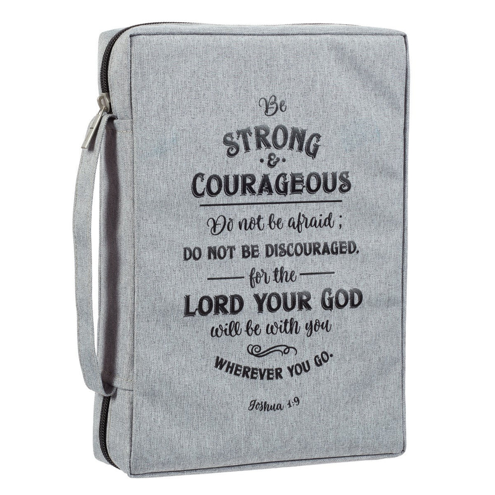 Bibelfodral-Be strong and courageous - MEDIUM