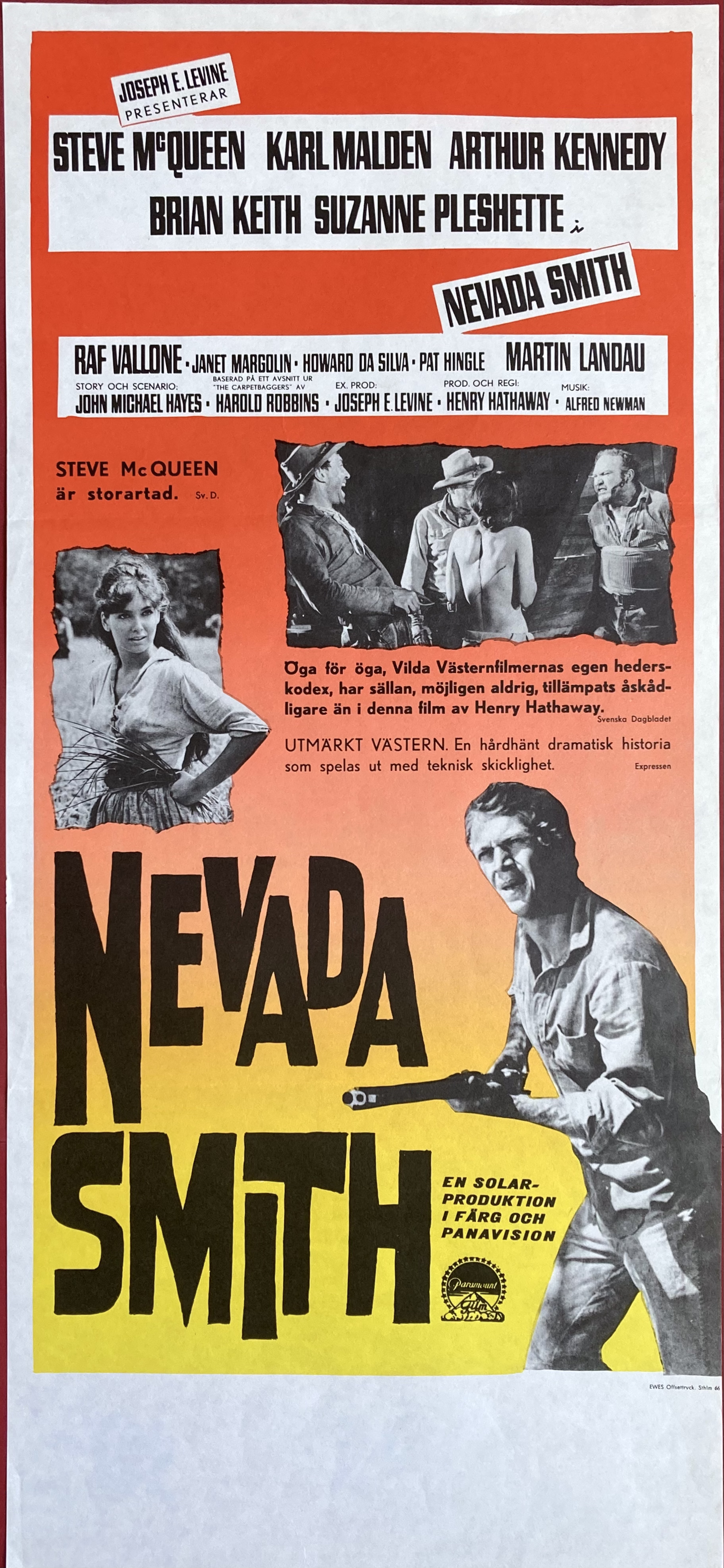 Nostalgipalatset NEVADA SMITH (1966)