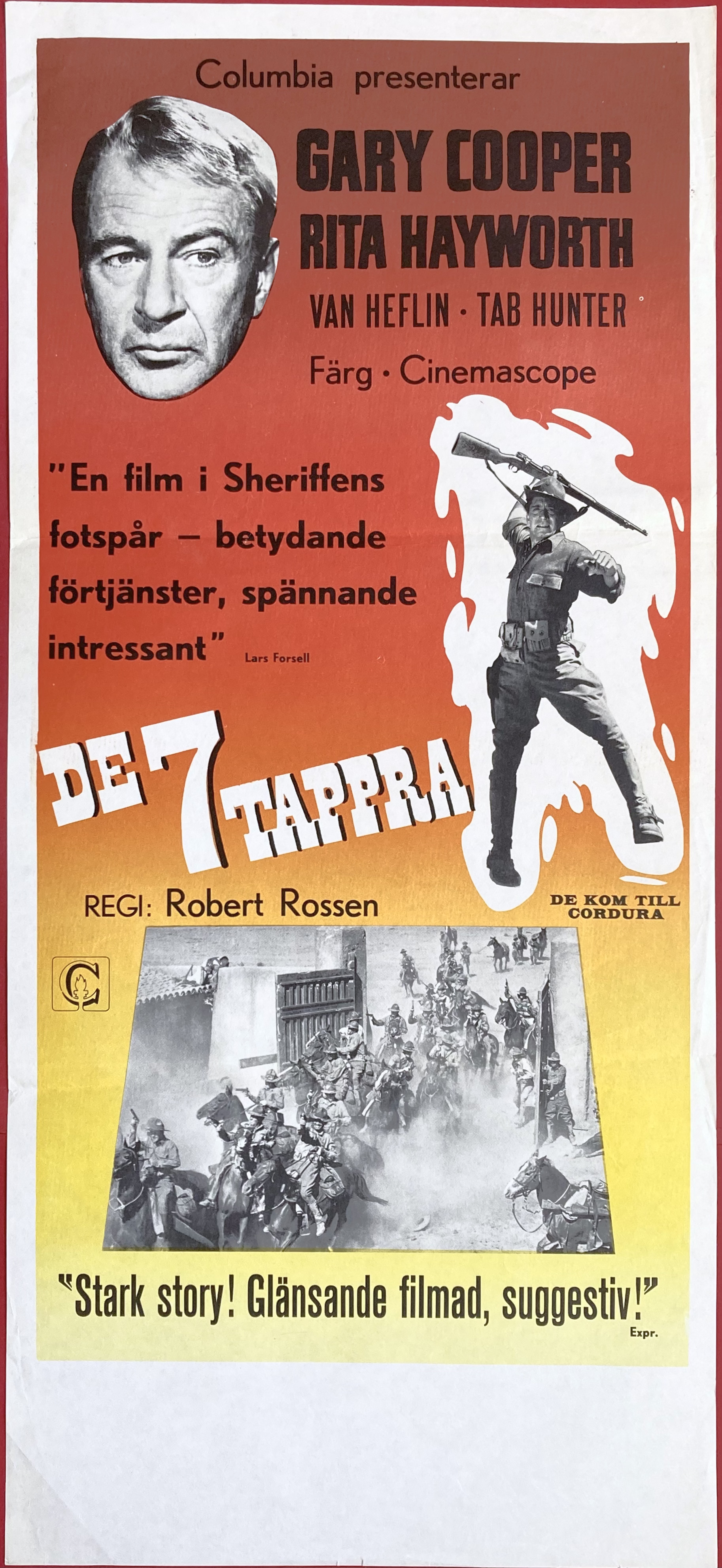 THEY CAME TO CORDURA (1959)