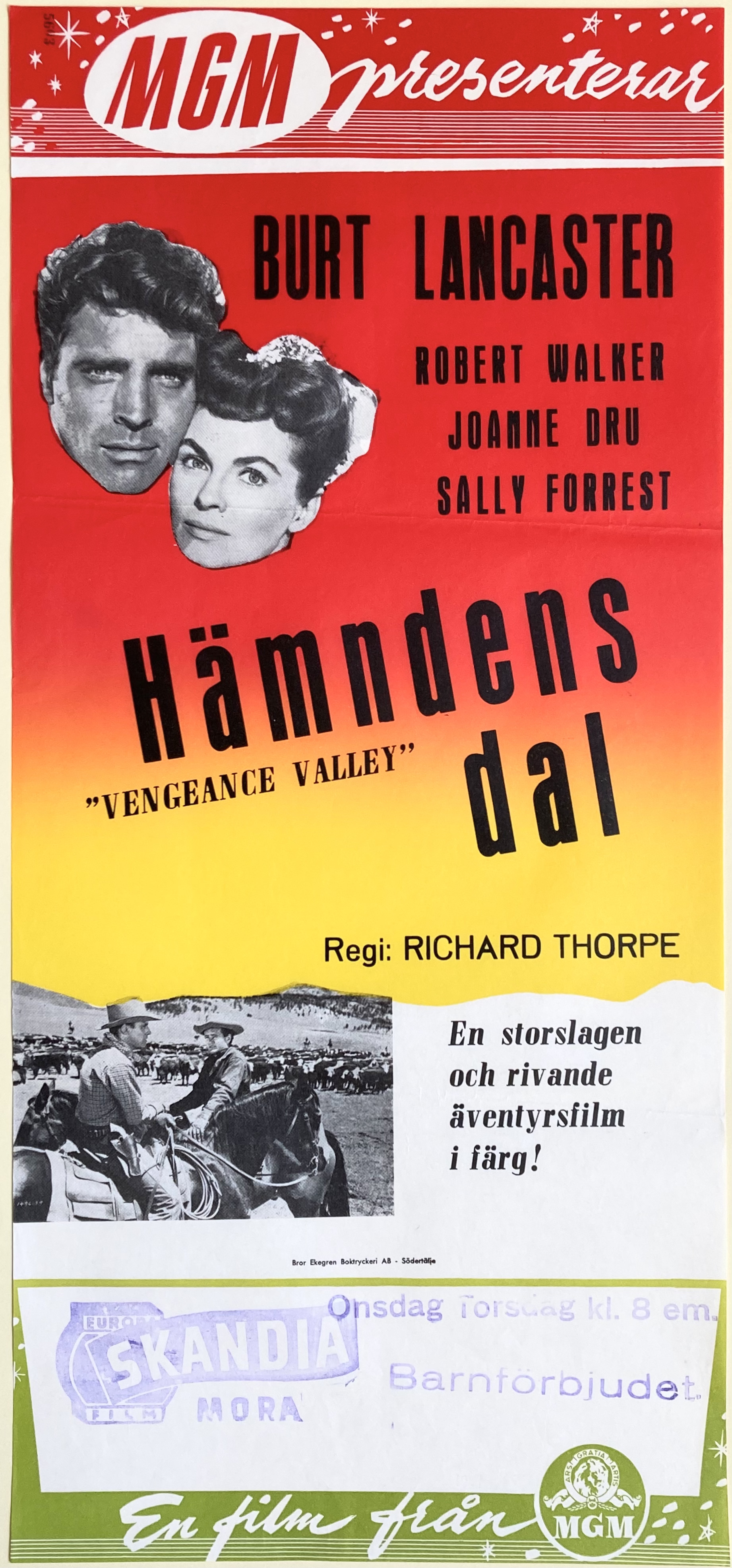 HÄMNDENS DAL (1951)