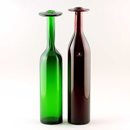 オイバ・トイッカ  数量限定！ 2本セット ボトル型の花瓶 Vase 28-29cm 1990年代