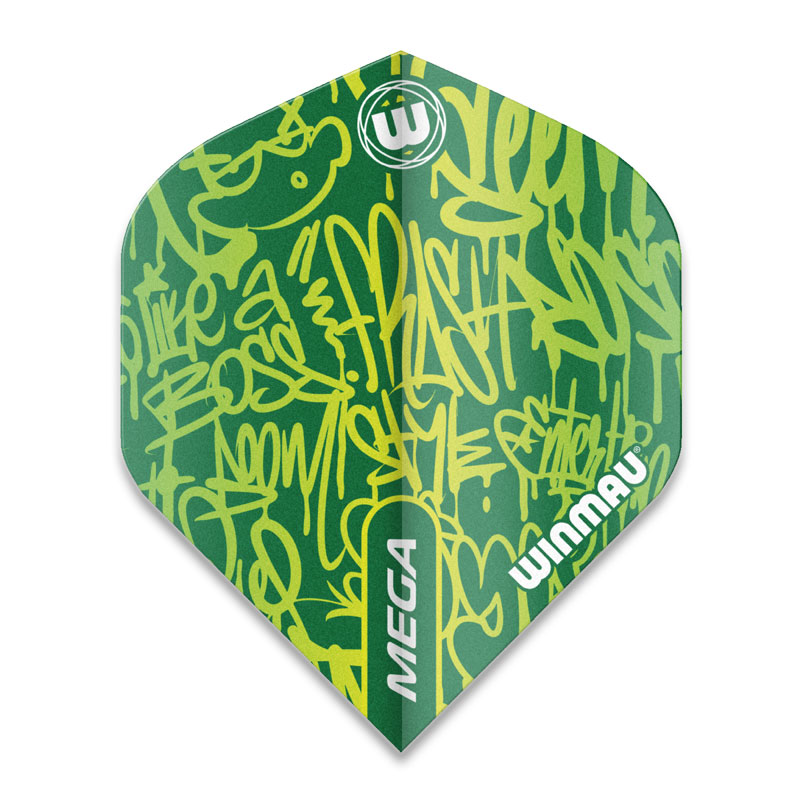 Winmau Mega Green Standard NO2
