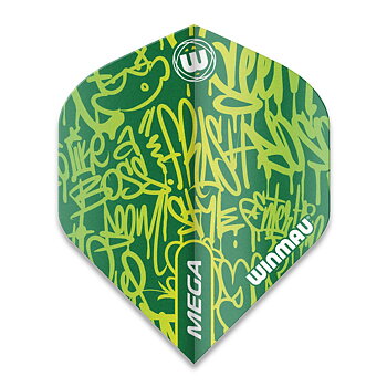Winmau Mega Green Standard NO2