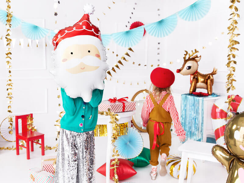 Folieballong Jultomte 37x60 cm