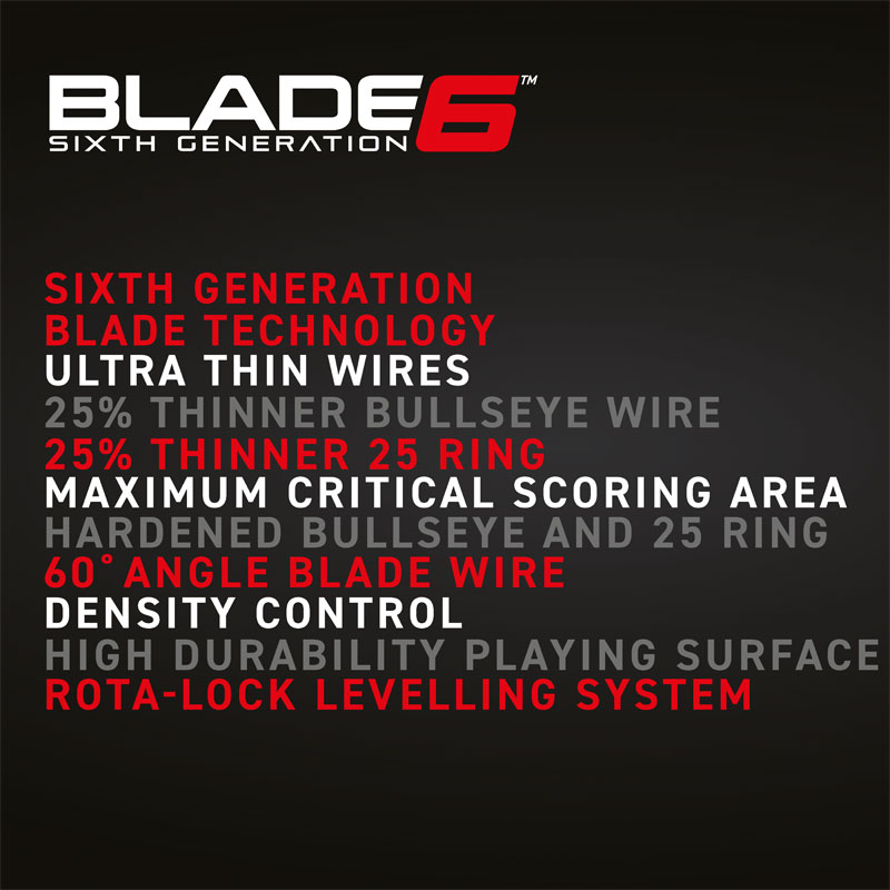 Winmau Dartboard Blade 6 - 6