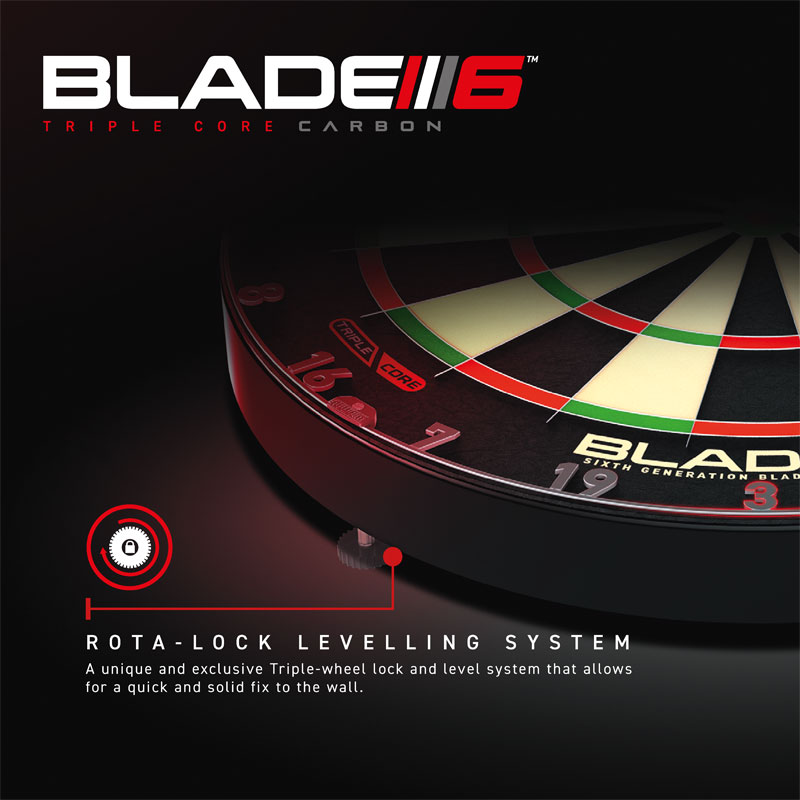 Winmau Darttavla Blade 6 Triple Core - 6