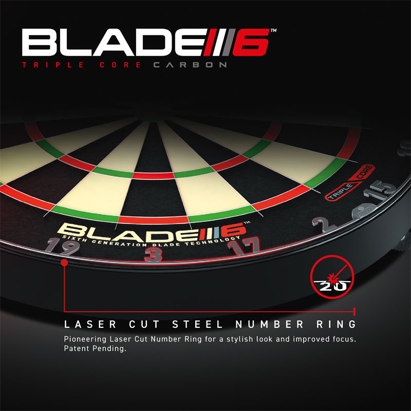 Winmau Darttavla Blade 6 Triple Core - 5