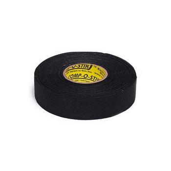 Klubbtejp Hockey och Bandy. Comp-o-stik   24mm x 25m Svart 10-Pack