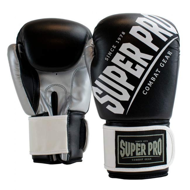 NICOPIASPORT Super Pro boxglove Rebel Black/White 616 oz