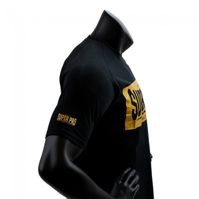 Super Pro S.P BLOCK T-shirt Black/Gold - 3
