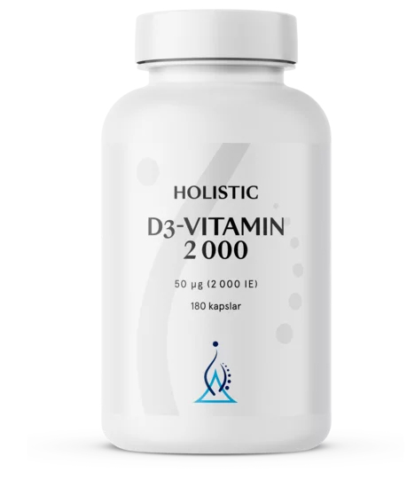 D3-vitamin 2000, 180 kapslar 