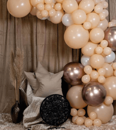 Ballongbåge 5 m Blush