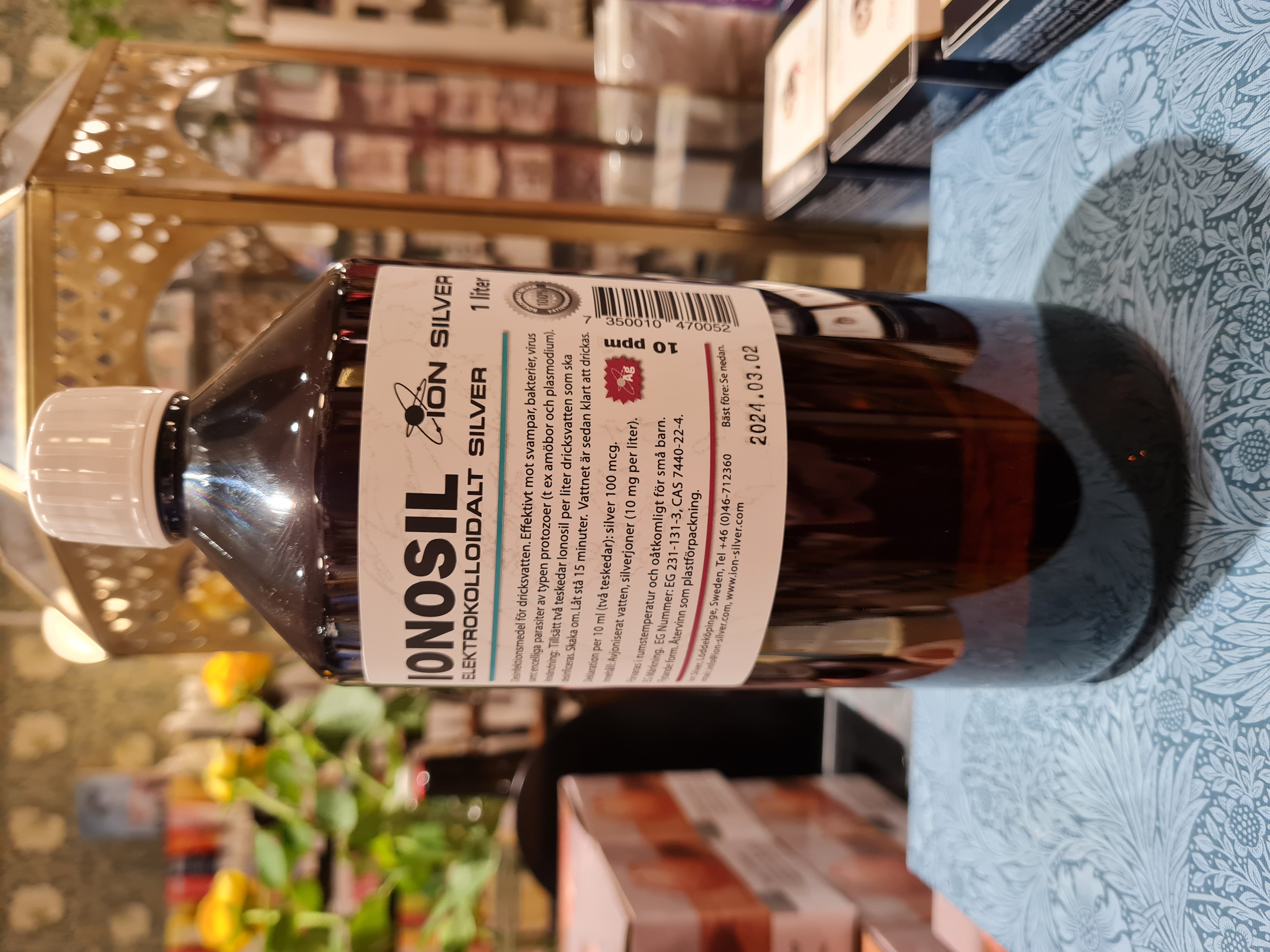 Ionsil Kollidialt Silver 1 liter