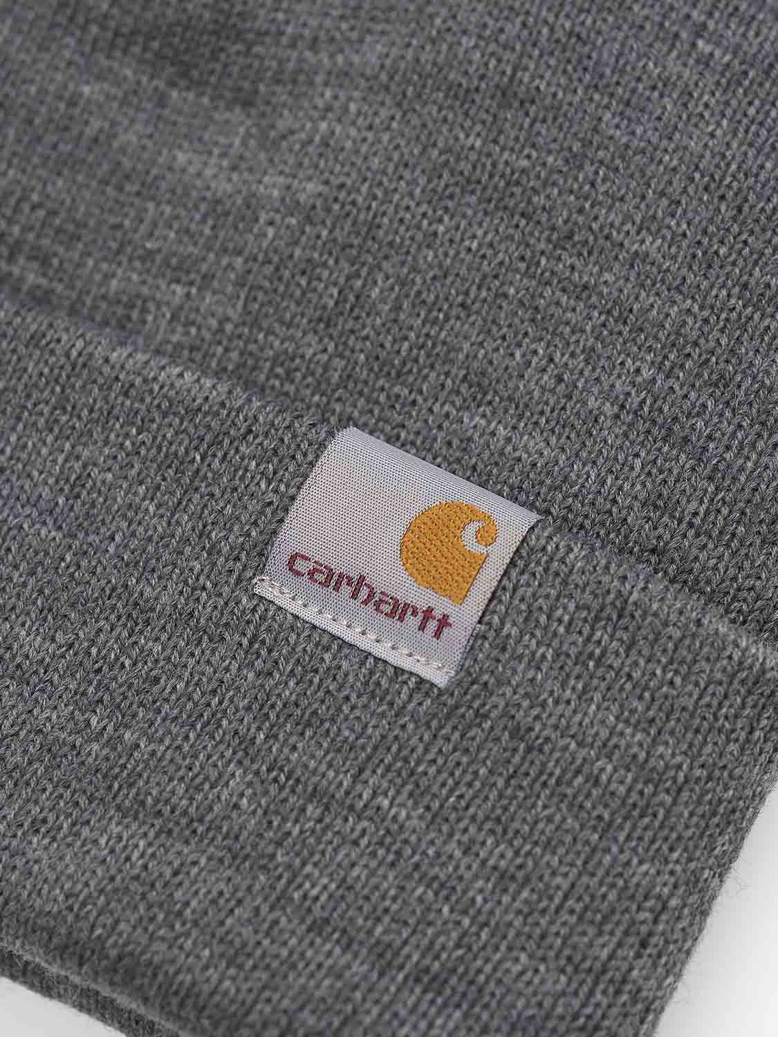 Carhartt WIP - Stratus Hat Low Dark Grey Heather - 2