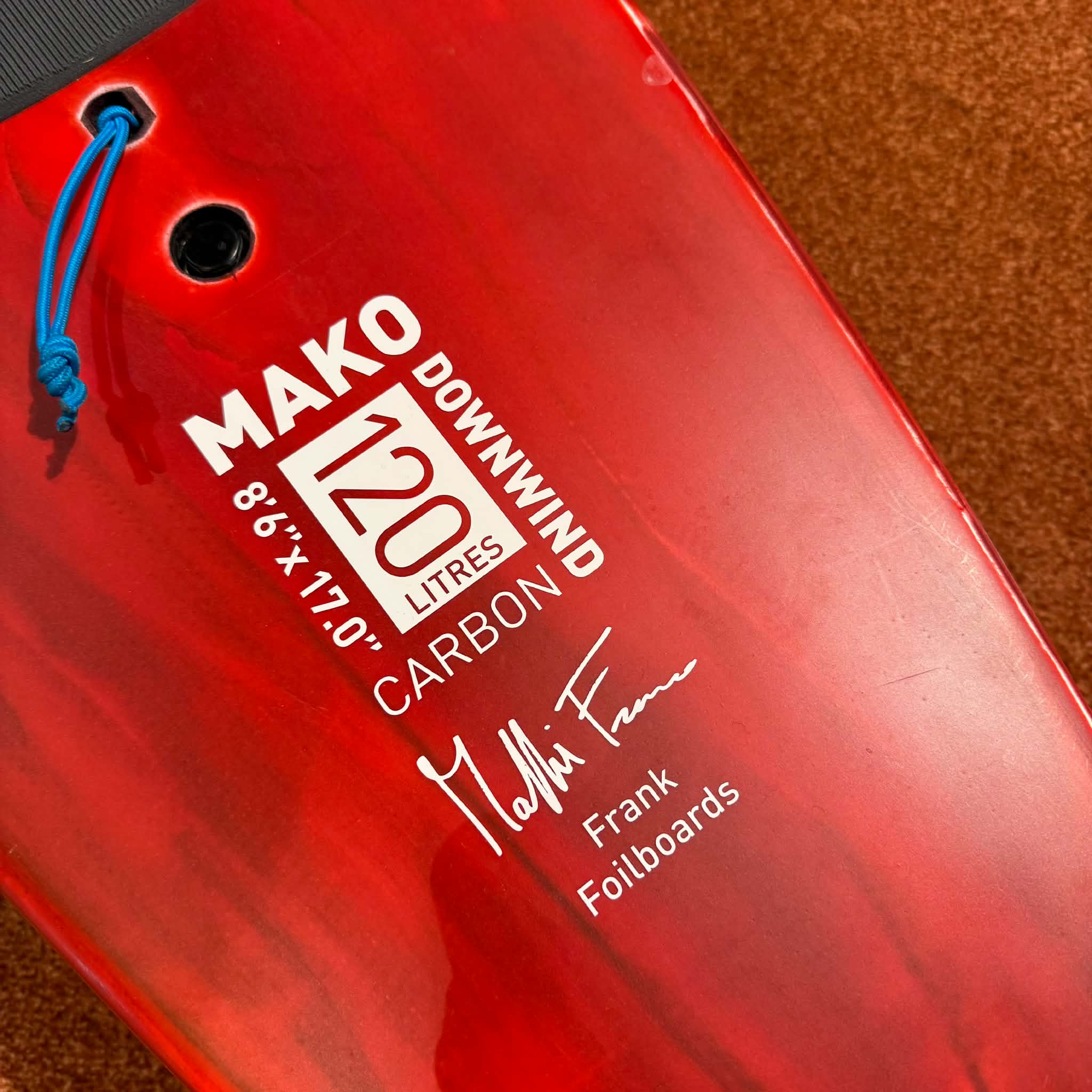 Begagnad foilbräda Axis Frankboards Mako DW 120 - 3