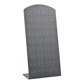 Display in plastic for ear pendants, Black