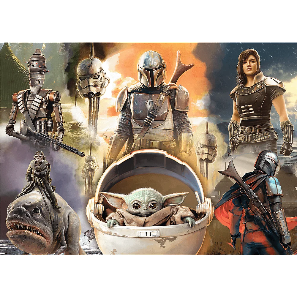 Star Wars Mandalorian 200 Bitar Trefl