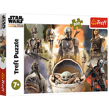 Star Wars Mandalorian 200 Bitar Trefl