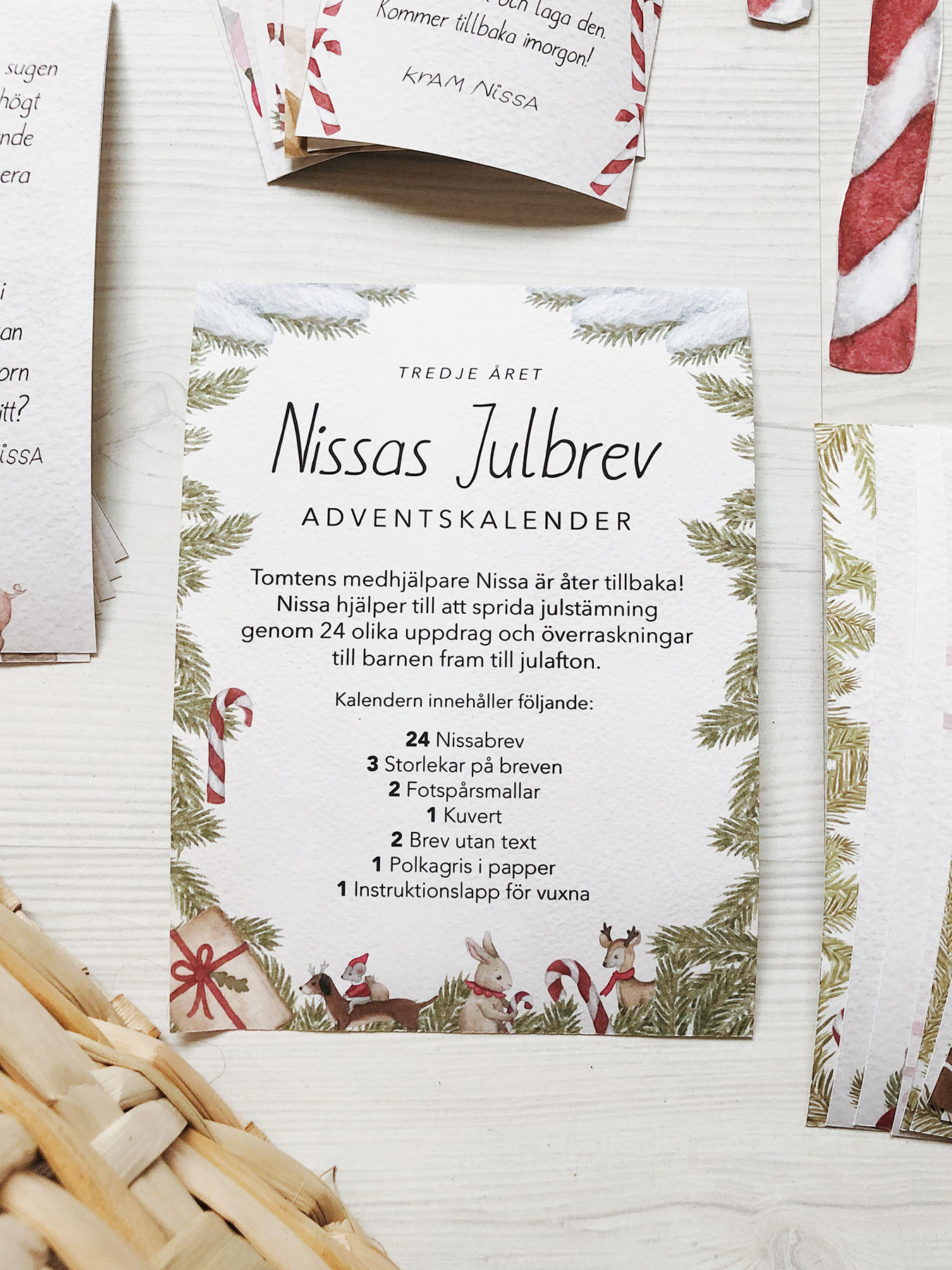 Nissas Julbrev (År 3) - Adventskalender
