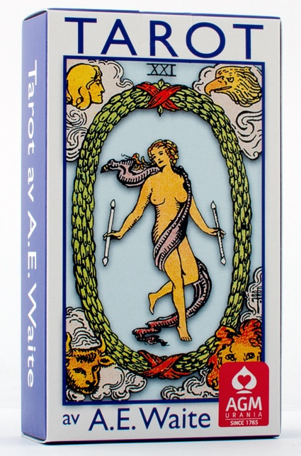 Rider-Waite svensk tarot (standard, blå) - 2