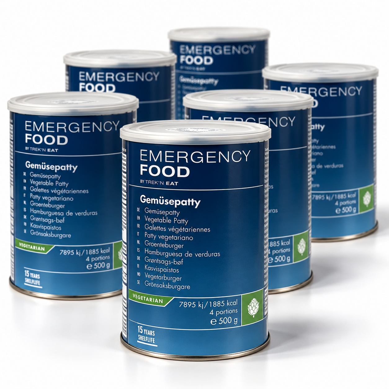 Katadyn Emergency Food | Frystorkad mat | Vegetarisk | Matranson| 3800g