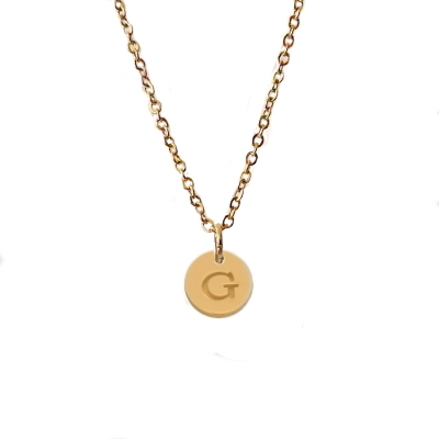 IAMLUND Versal halsband guld - 8