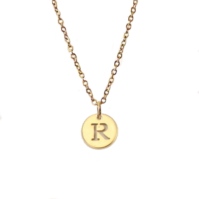 IAMLUND Versal halsband guld - 18