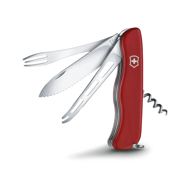 Fickkniv Cheese Master, röd (U) - 2